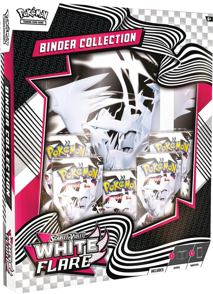 Pokemon Scarlet & Violet- White Flare Binder Collection