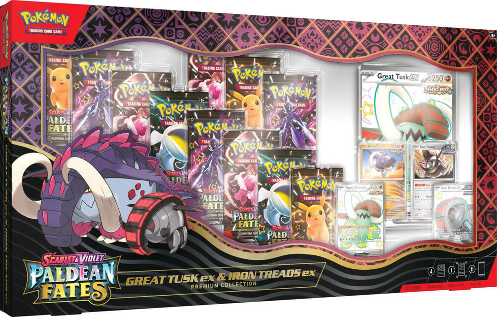 Paldean Fates Great Tusk Premium Collection