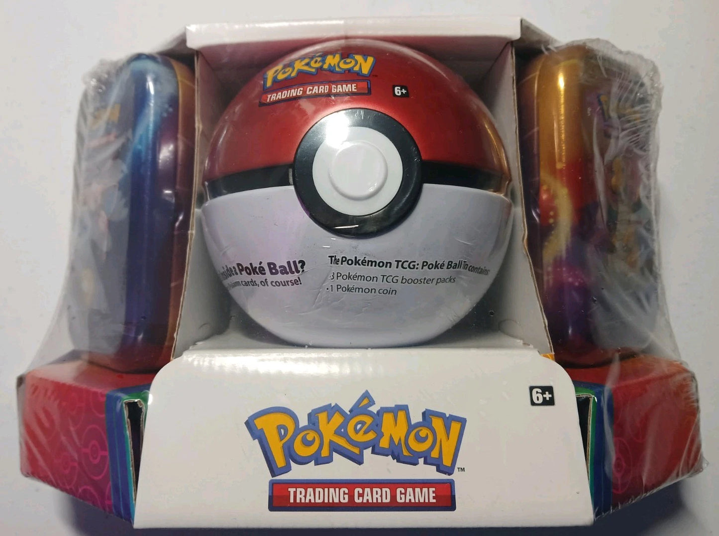 Pokemon TCG Sam's Club Kanto Power Mini Tin and Pokeball Combo