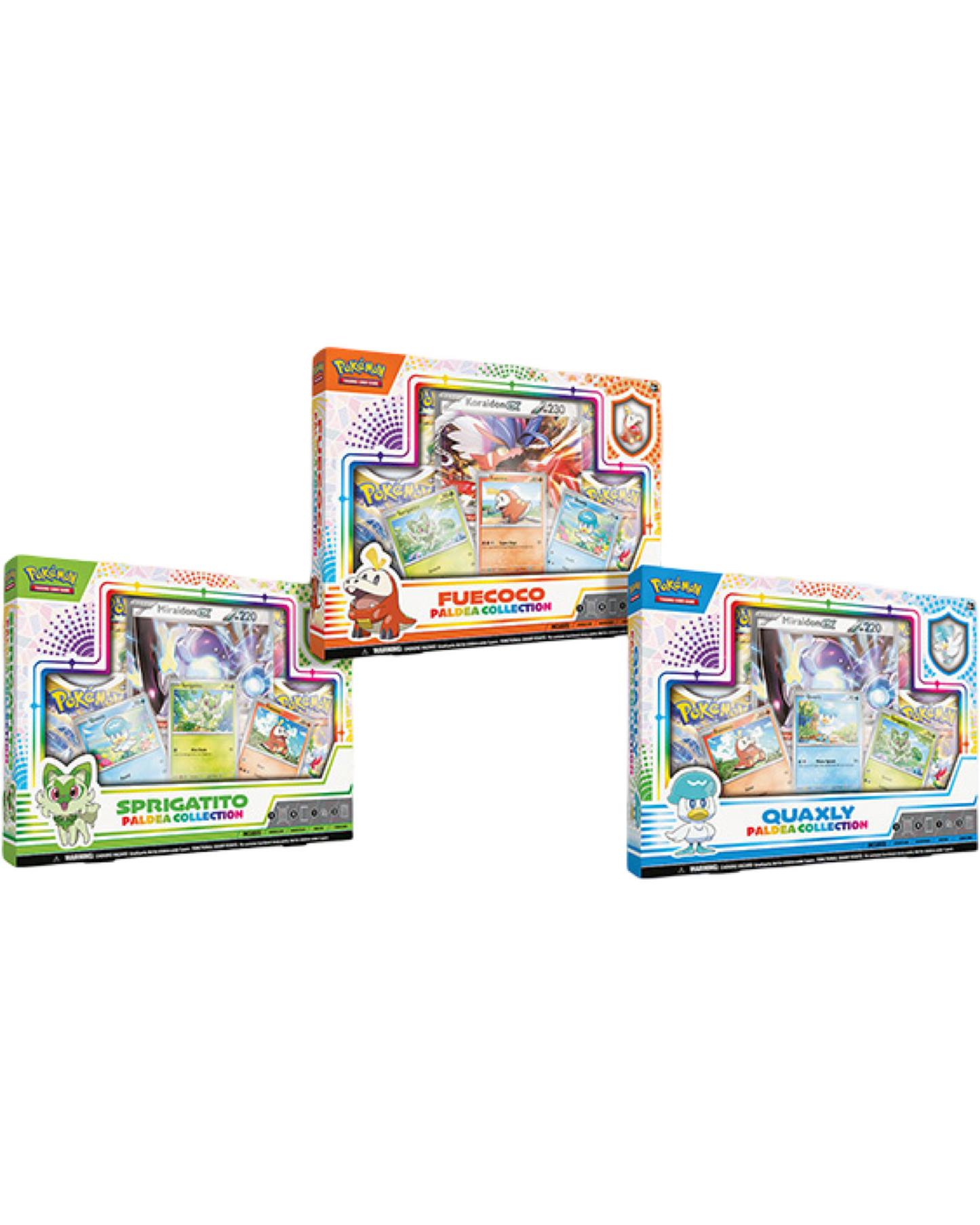 Paldean Starter Premium Collection Set of 3
