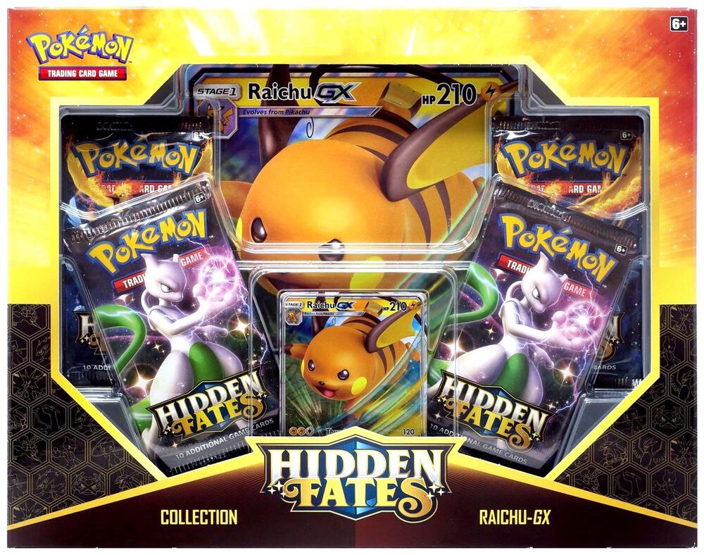 Hidden Fates Raichu GX Premium Collection