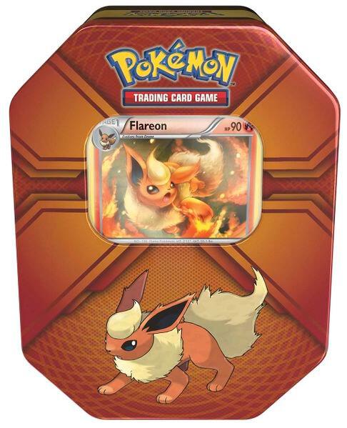 Pokemon 2017 Triple Effect Tin-Flareon