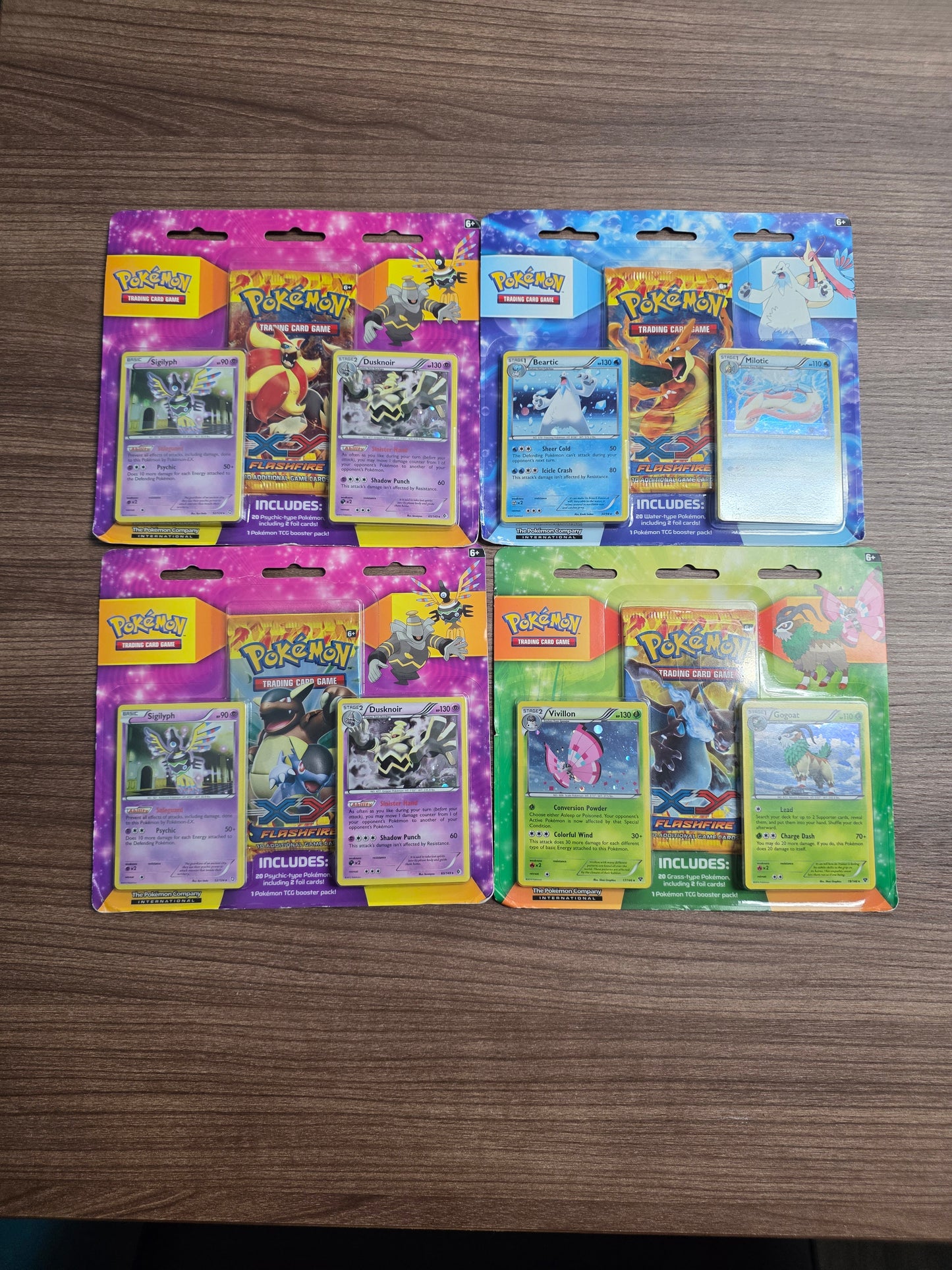 Flashfire Blister Packs (contain an artset inside)