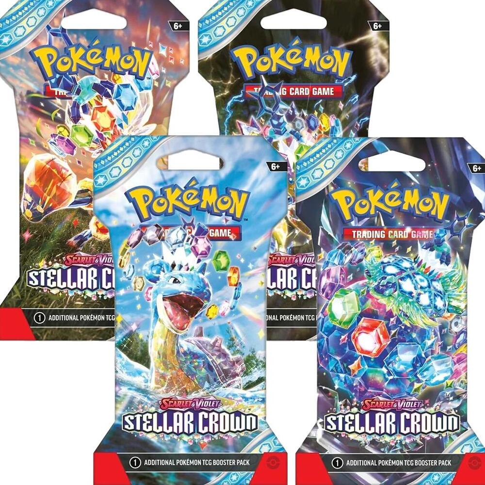 Pokemon Stellar Crown Sleeved Booster Pack