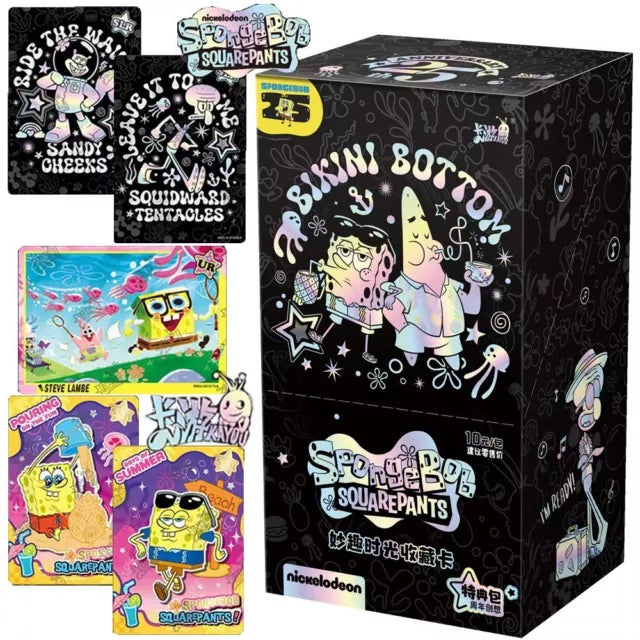 SpongeBob SquarePants Trading Card Pack 25th Anniversary Series