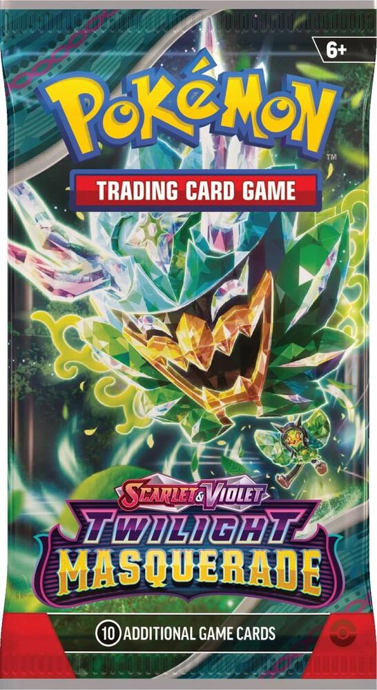 Pokemon Scarlet and Violet Twilight Masquerade SLEEVED Booster Pack