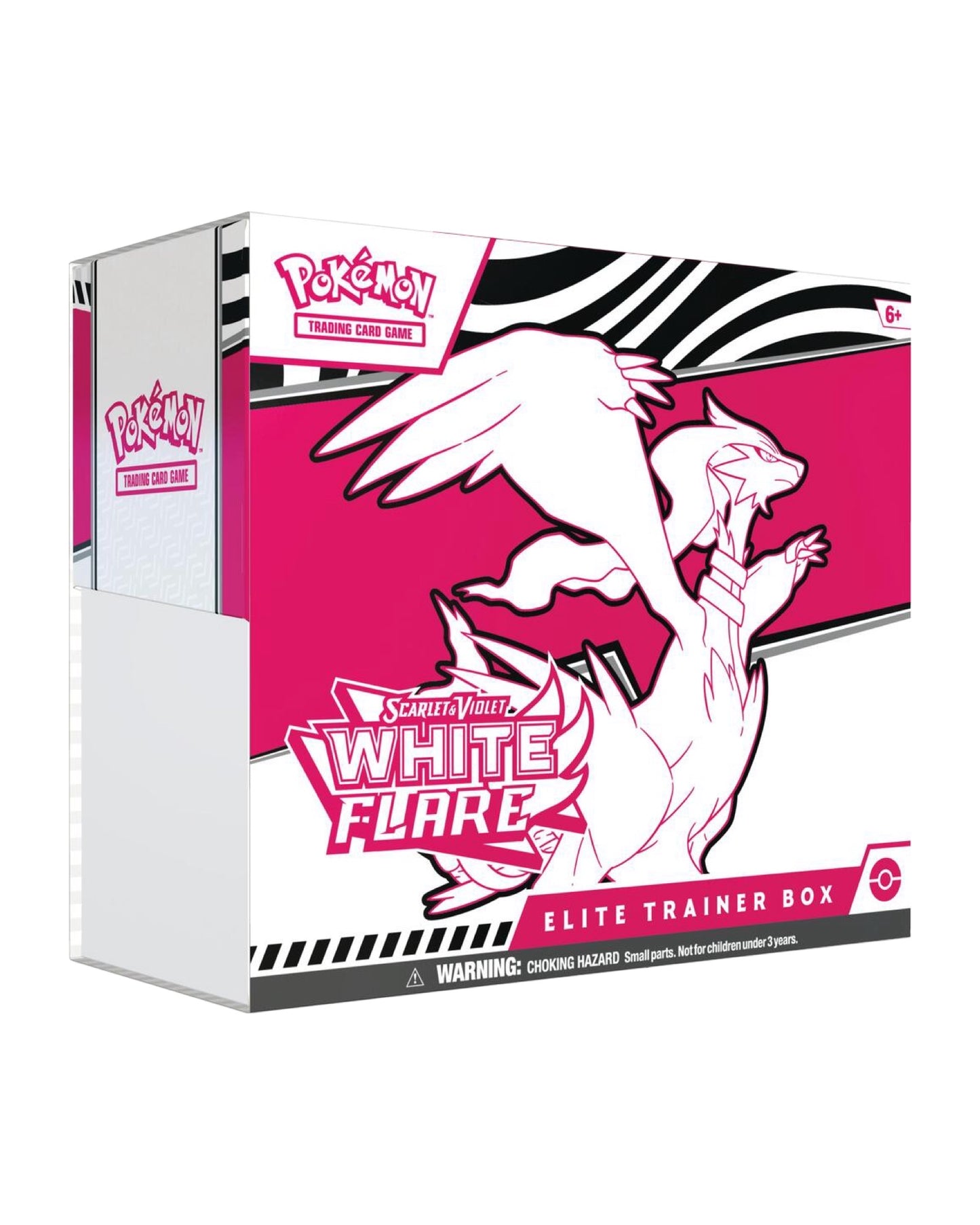Pokemon Scarlet and Violet Black Bolt and White Flare Elite Trainer Boxes