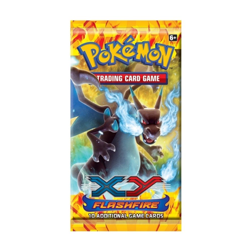 Sleeved Flashfire Booster Pack (1)