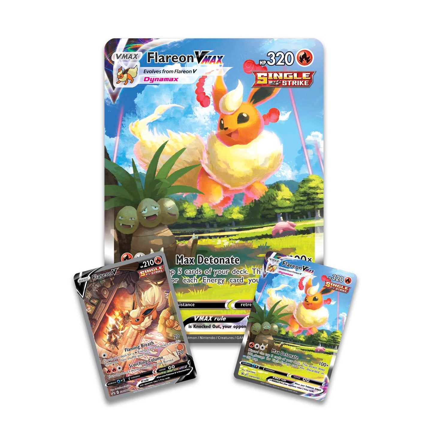 Vaporeon, Flareon, Jolteon VMAX Premium Collection SET OF 3