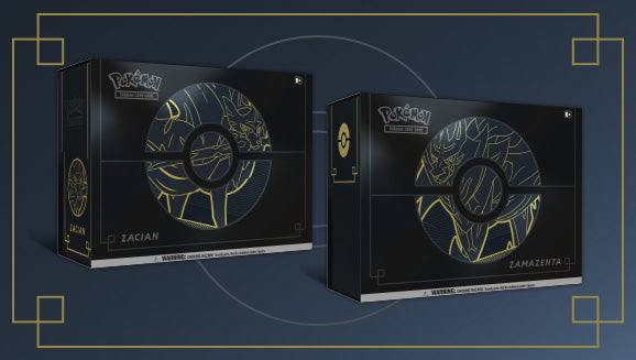 Zacian and Zamazenta Elite Trainer Box Plus, Set of 2