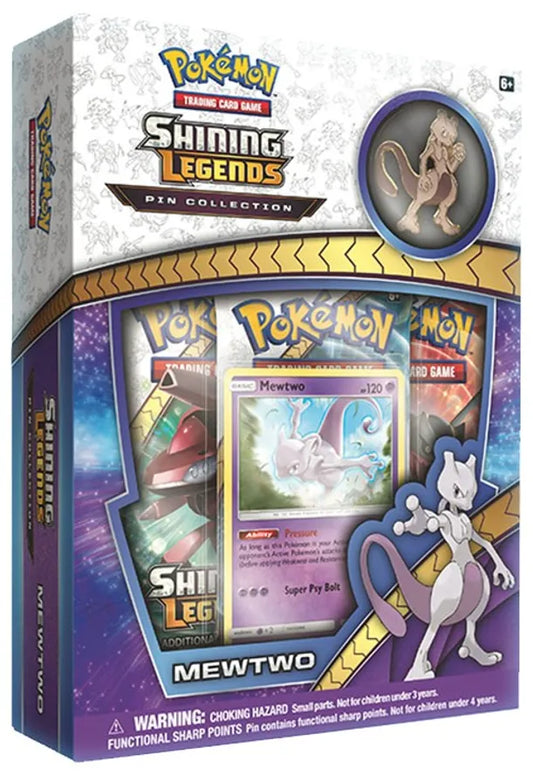 Shining Legends Mewtwo Pin Collection