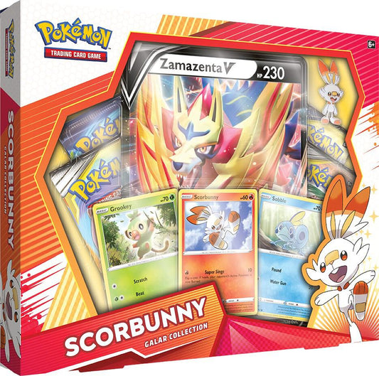 2019 Pokemon Galar Collection Box (Grookey, Scorbunny, or Sobble)