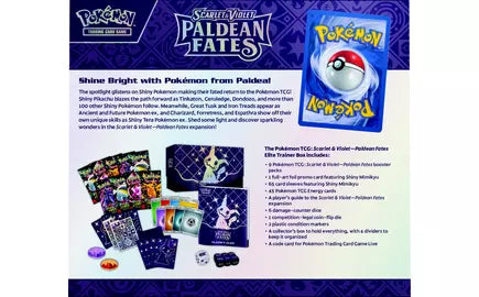 Paldean Fates Elite Trainer Box