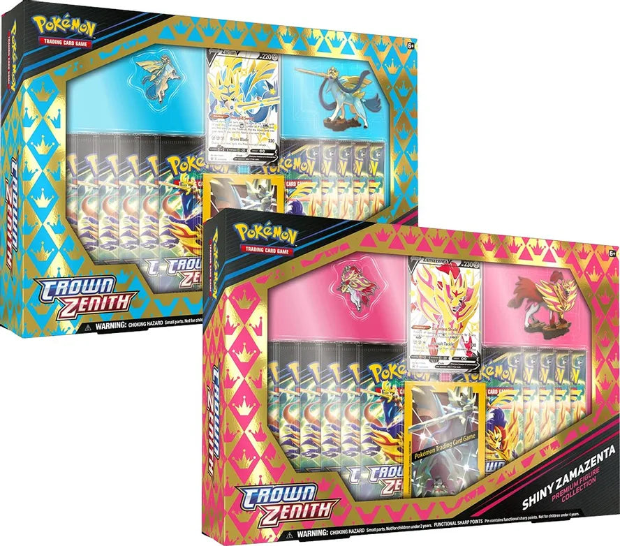 Shiny Zacian and Zamazenta Premium Collections
