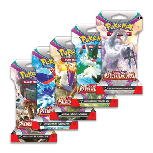 Paldea Evolved SLEEVED Booster Pack(s)