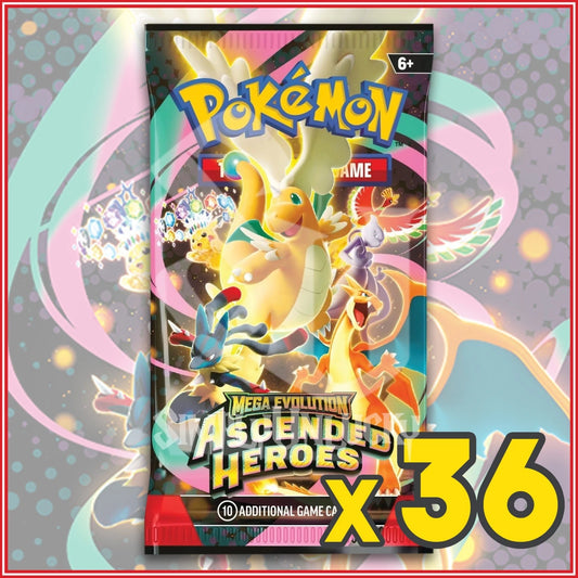 Pokemon Ascended Heroes x36 Booster Packs
