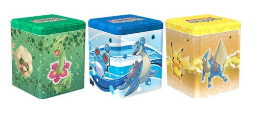 Pokemon Stacking Tins [Set of 3]- Evolving, Brilliant, Fusion
