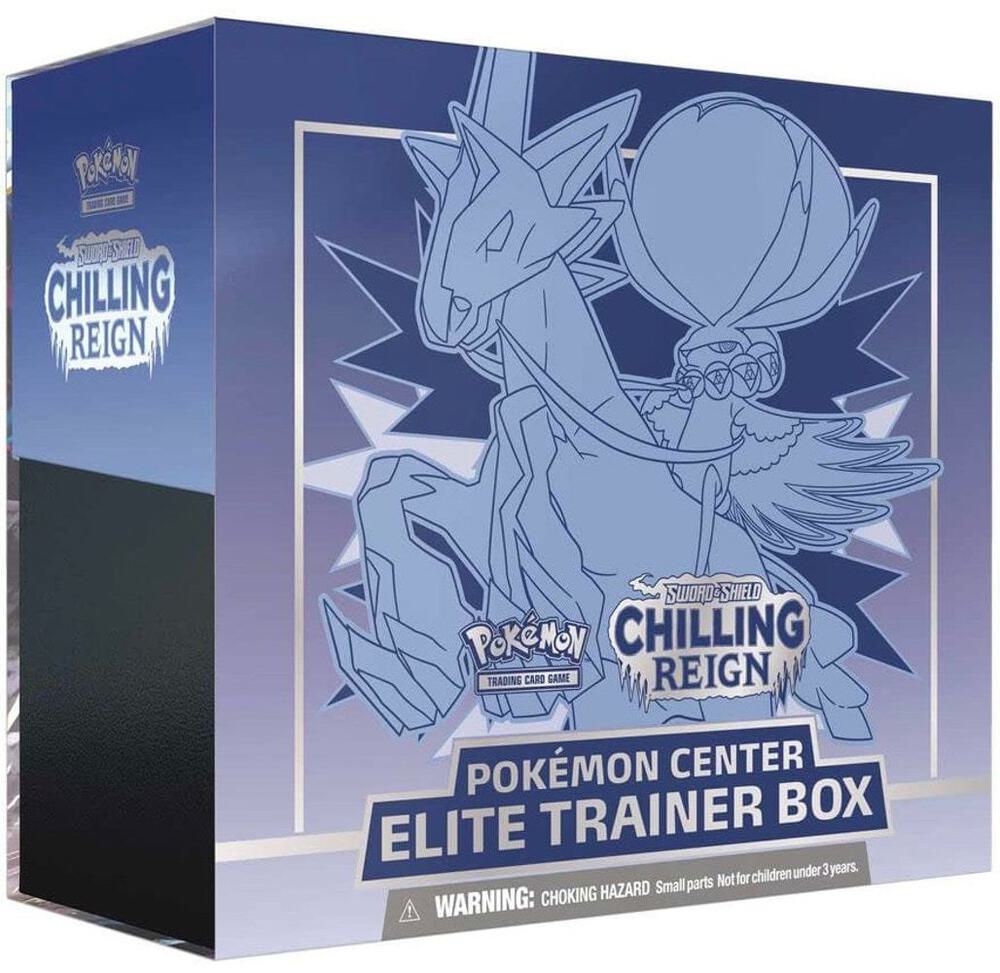 Chilling Reign Pokemon Center Elite Trainer Box (Exclusive)