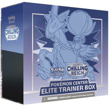 Chilling Reign Pokemon Center Elite Trainer Box (Exclusive)