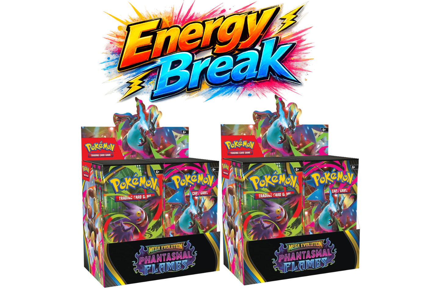 ENERGY BREAK-Phantasmal Flames Double Booster Box
