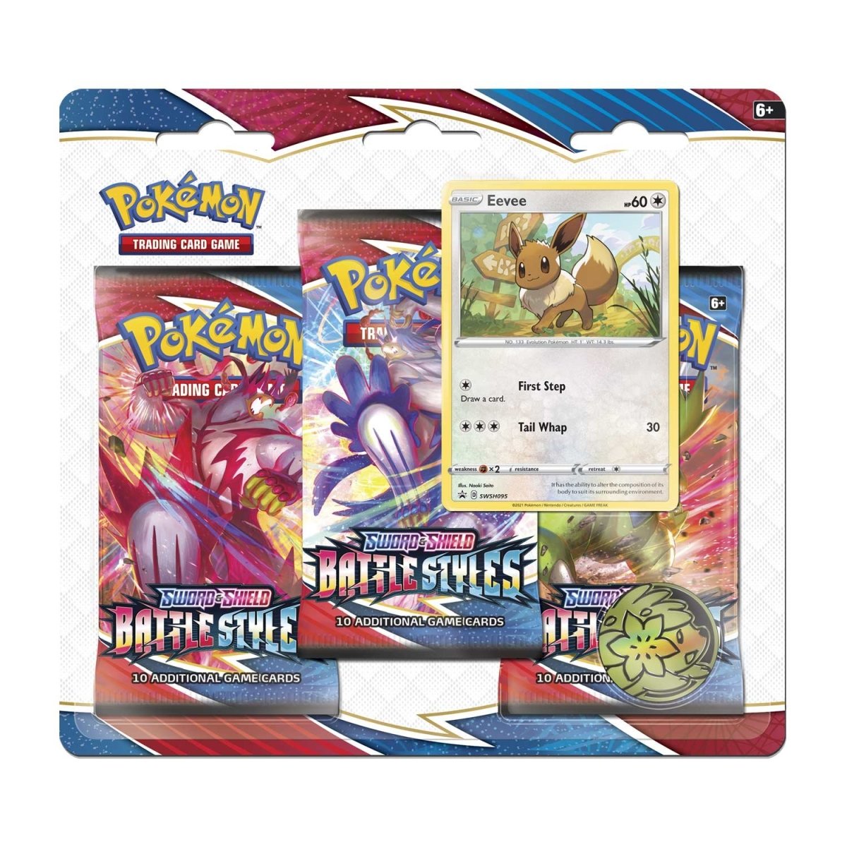 Battle Styles 3 Pack Blister [Eevee]