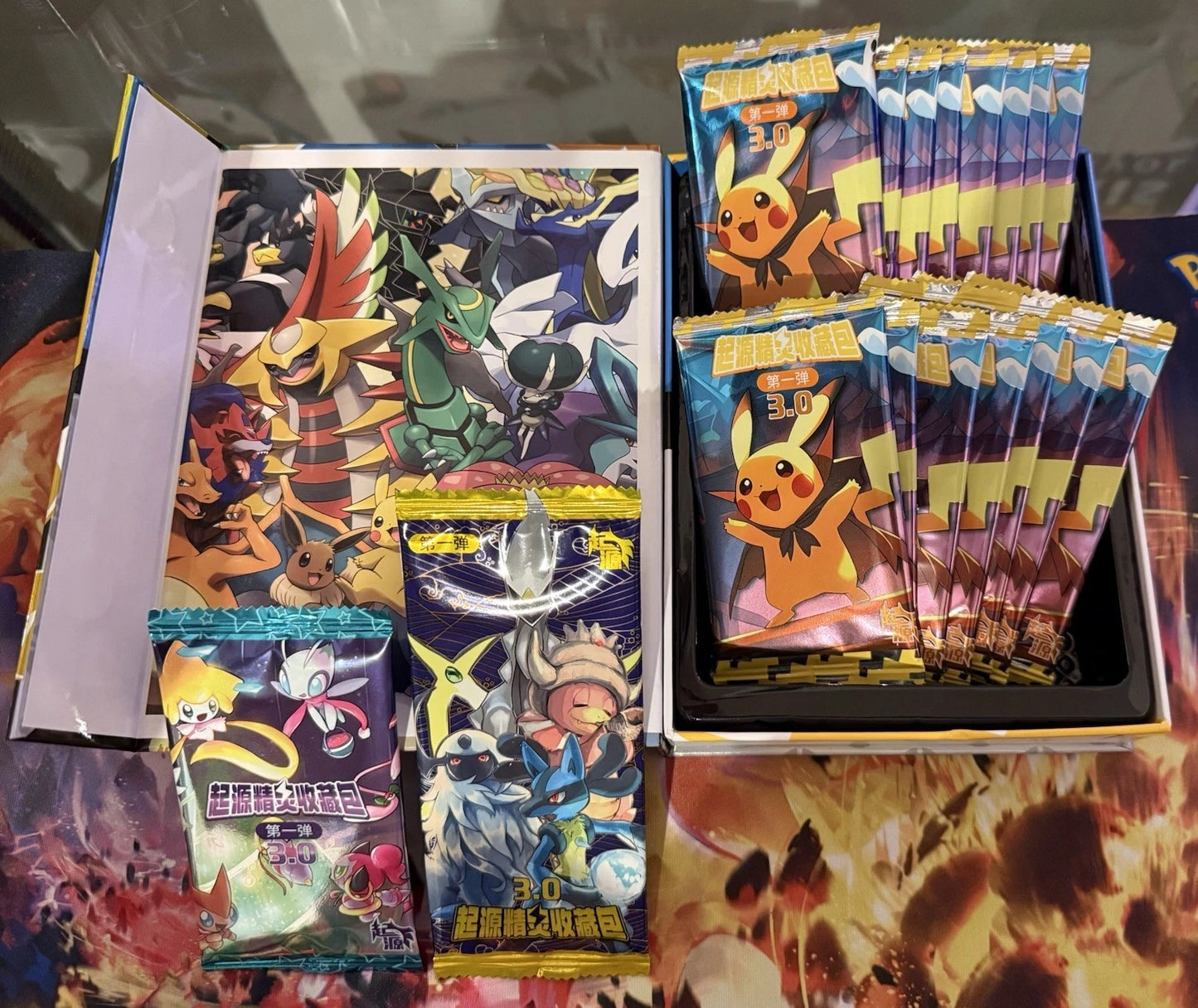 Pokémon Chinese Eif Origin Elite Collection 3.0 Boosters