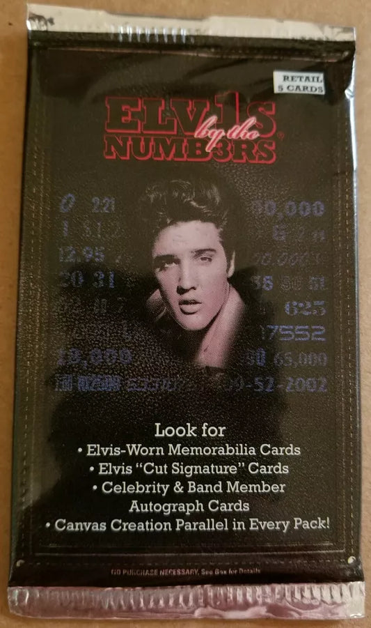 press pass elvis by the numbers booster pack