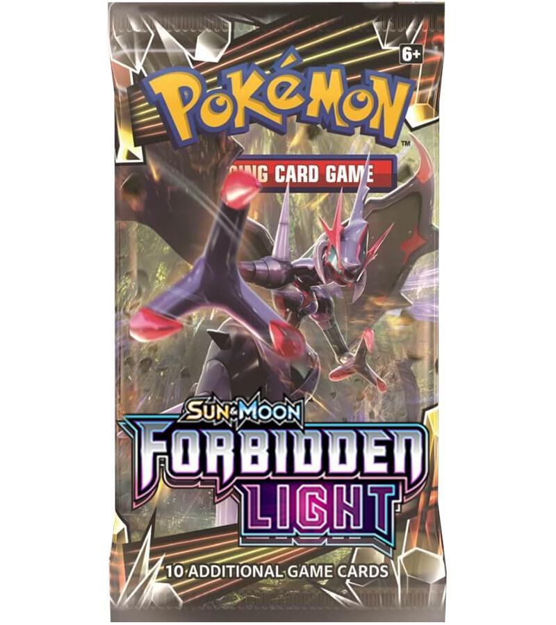 Pokemon Sun and Moon Forbidden Light Booster Pack