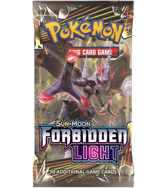 Pokemon Sun and Moon Forbidden Light Booster Pack