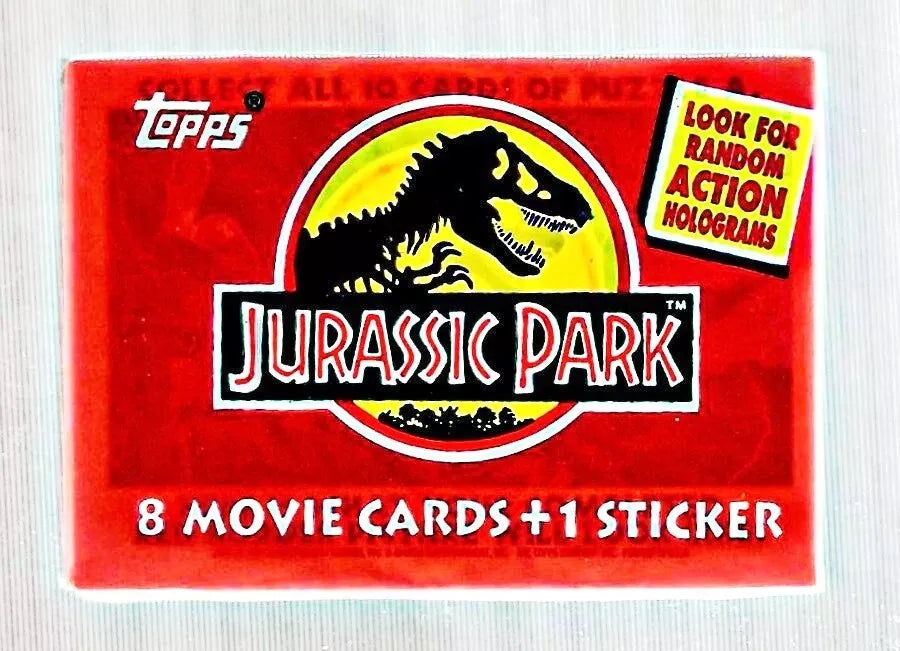 Jurassic Park Trading Card Pack