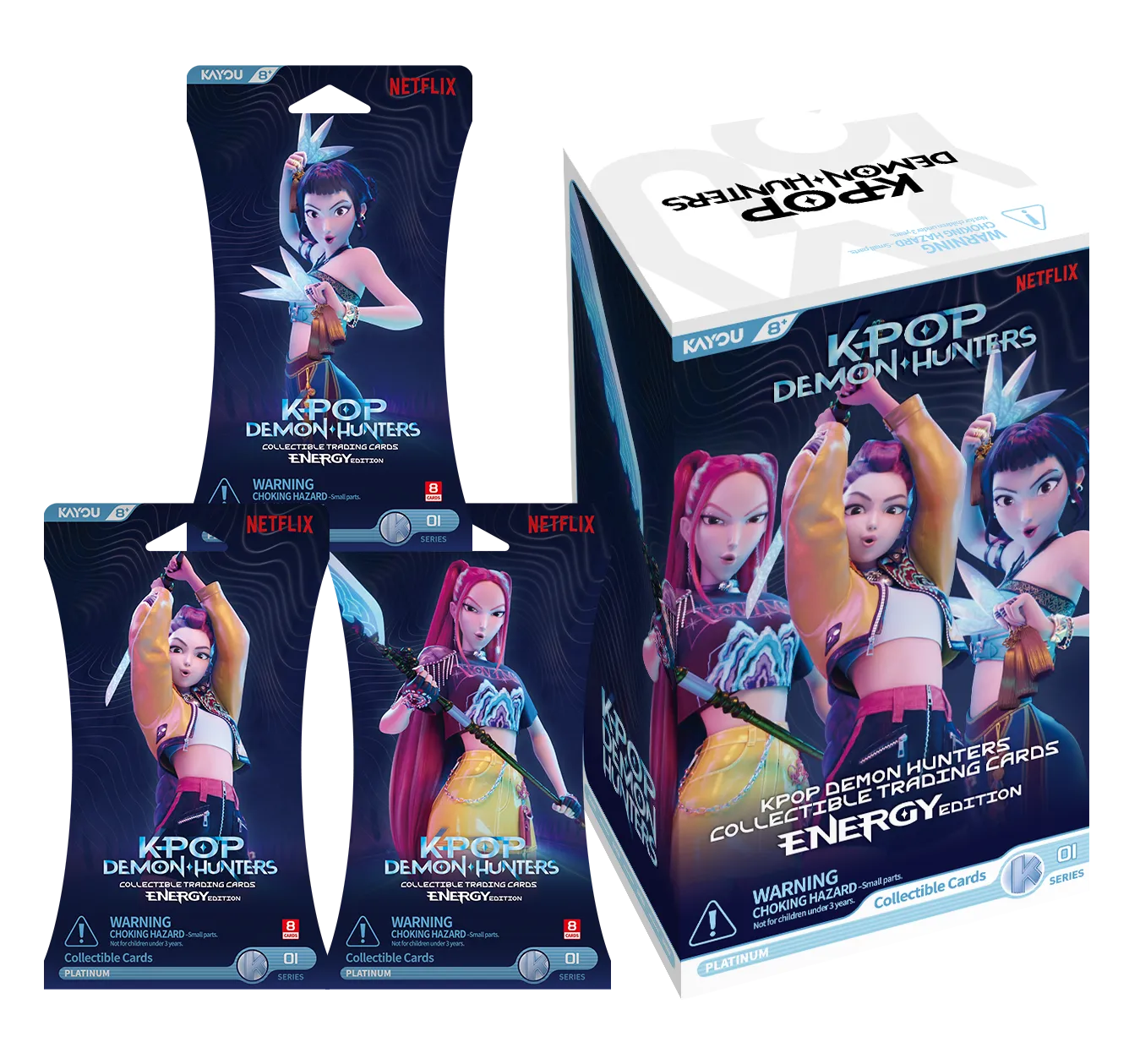K-Pop Demon Hunters Kayou Energy Edition Booster Pack (1)