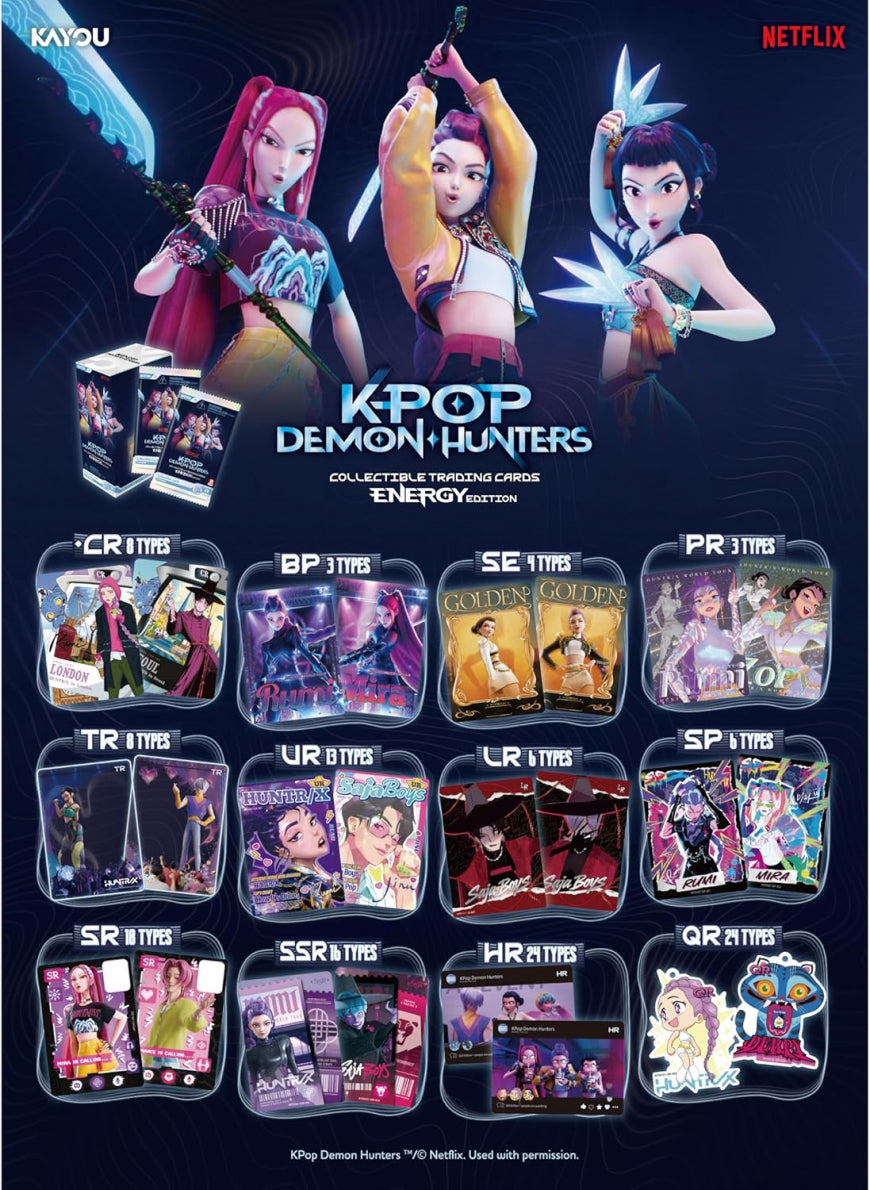 K-Pop Demon Hunters Kayou Energy Edition Booster Pack (1)