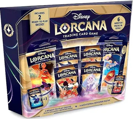 Lorcana "The First Chapter" Starter Bundle-6 Packs