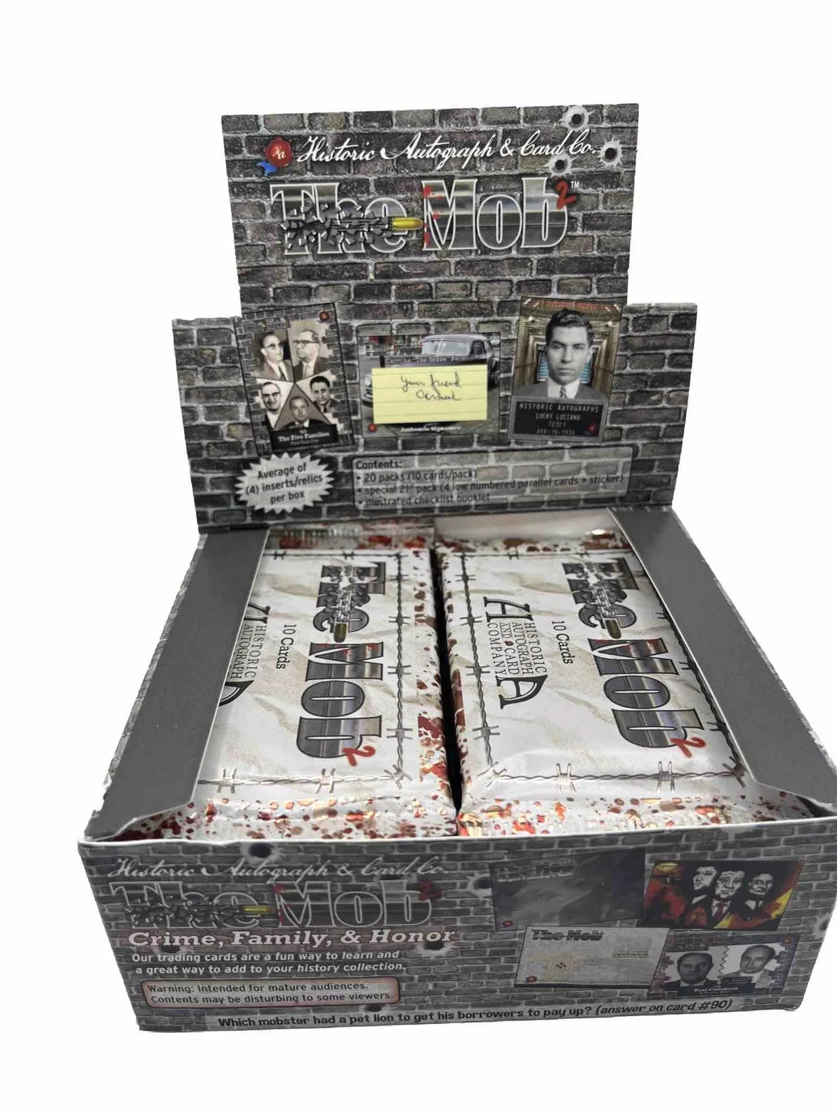 Historic Autographs 2023 Series 2 The Mob Box- Booster Pack
