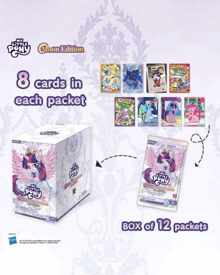 My Little Pony-Friendship Eternal Cards-Moon Edition-003 Booster Pack