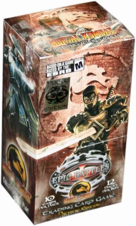 Epic Battles TCG Mortal Kombat 1st Edition Booster Box