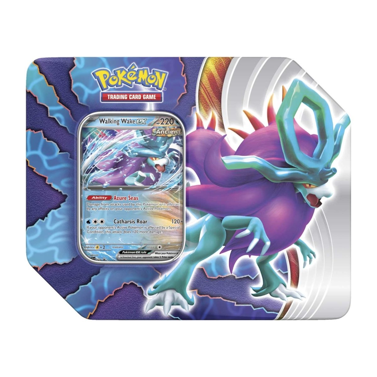 Pokémon TCG: Paradox Clash Tin REPRINT (destined rivals, journey together, surging)