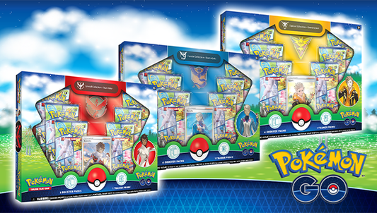 Pokemon Go Collection Boxes- Mystic, Instinct, Valor