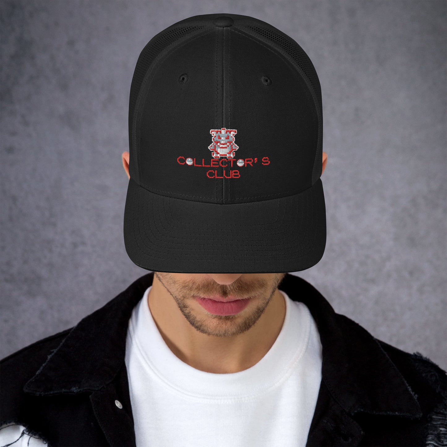 Collector's Club Embroidered Trucker Hat