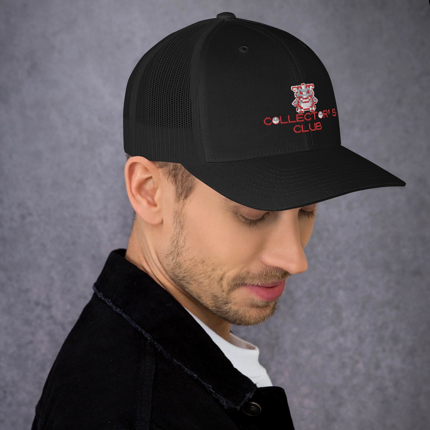 Collector's Club Embroidered Trucker Hat