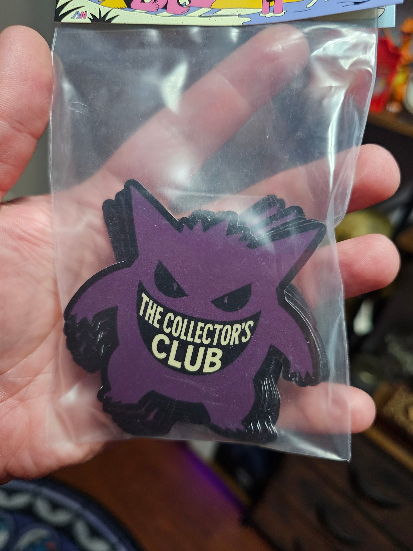 Limited Edition Collector's Club X Gengar GITD Sticker