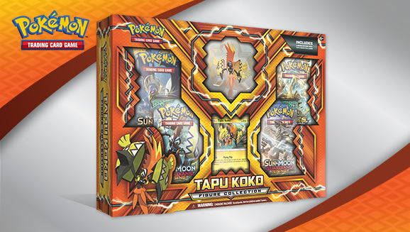 Tapu Koko Figure Collection Box