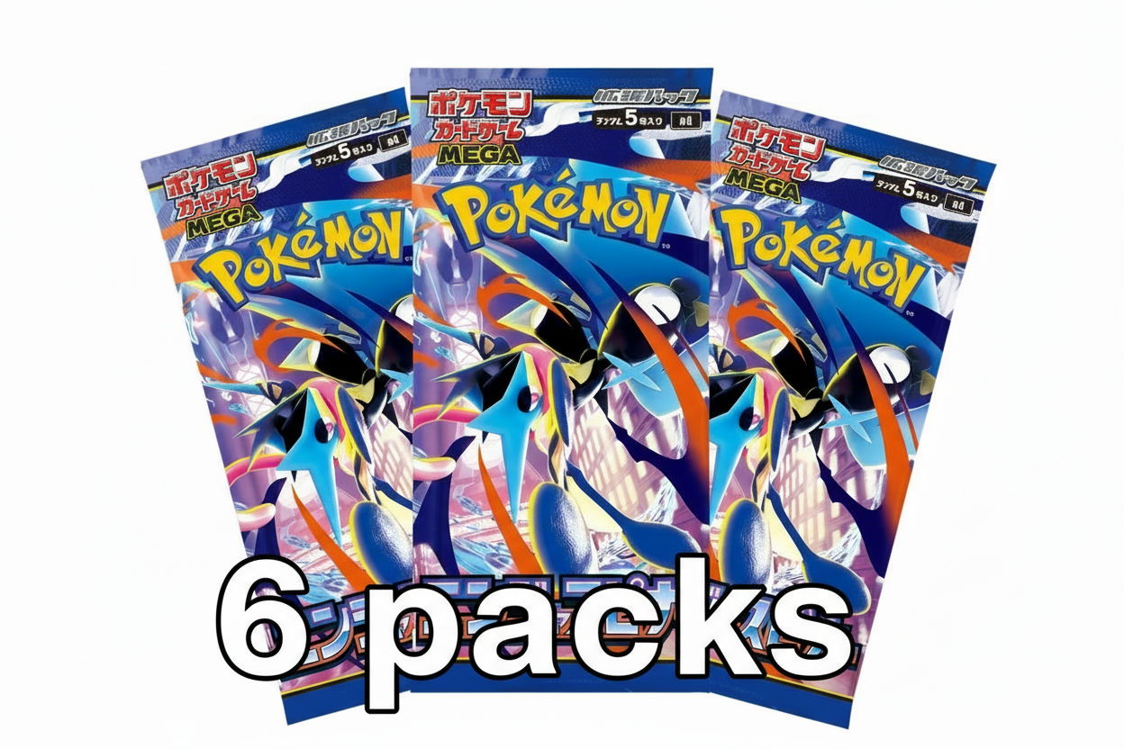 Pokemon Ninja Spinner Booster Packs (Japanese)