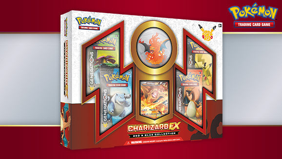 Charizard EX Red and Blue Collection