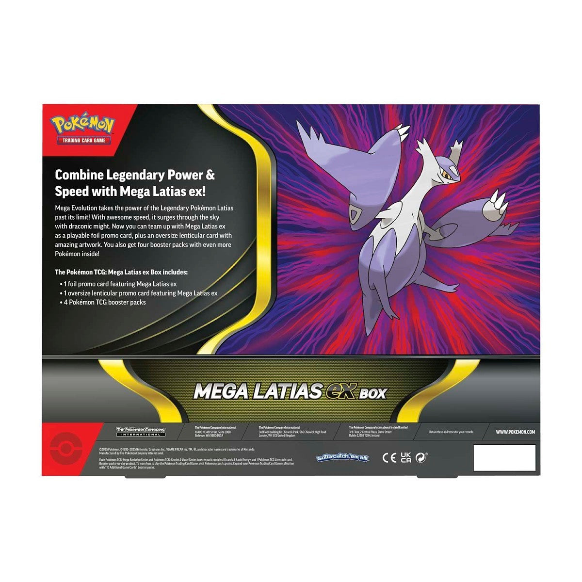 Pokemon Mega Latias EX Collection