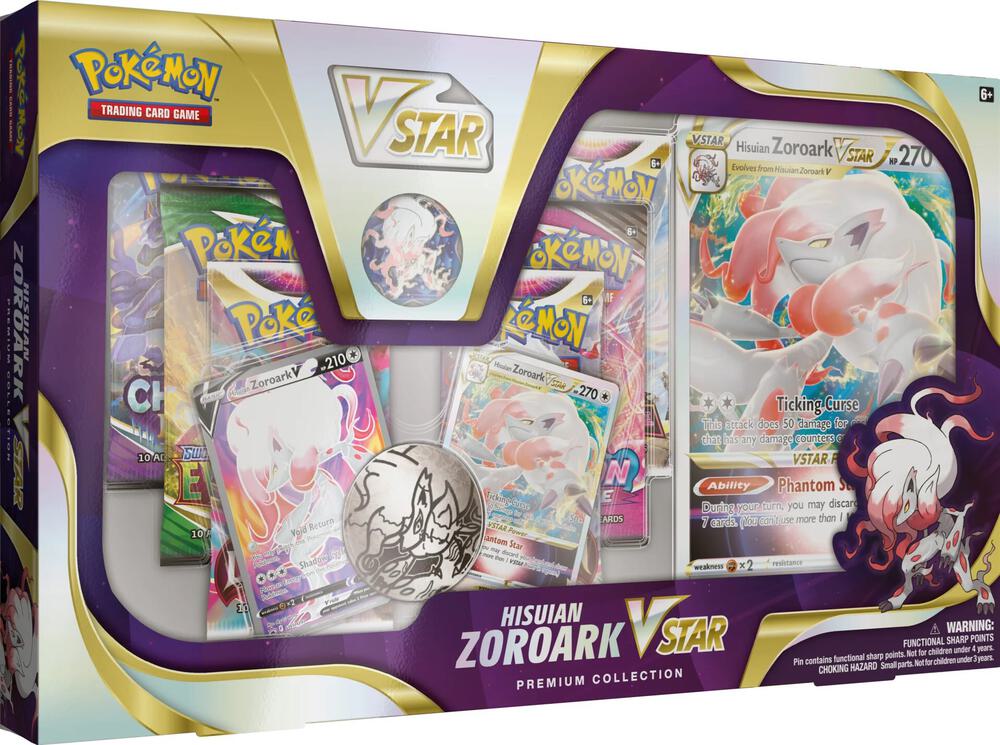 Hisuian Zoroark Vstar Premium Collection
