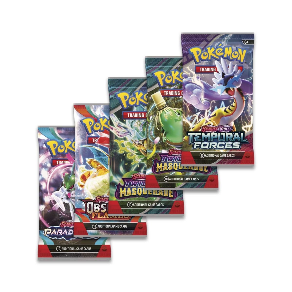 Pokemon Scarlet Violet Era 6 Pack Sampler