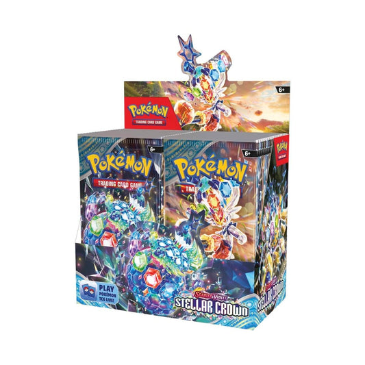 Pokemon Scarlet and Violet Stellar Crown Booster Box (1)