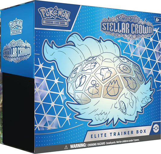 Pokemon Scarlet and Violet Stellar Crown Elite Trainer Box