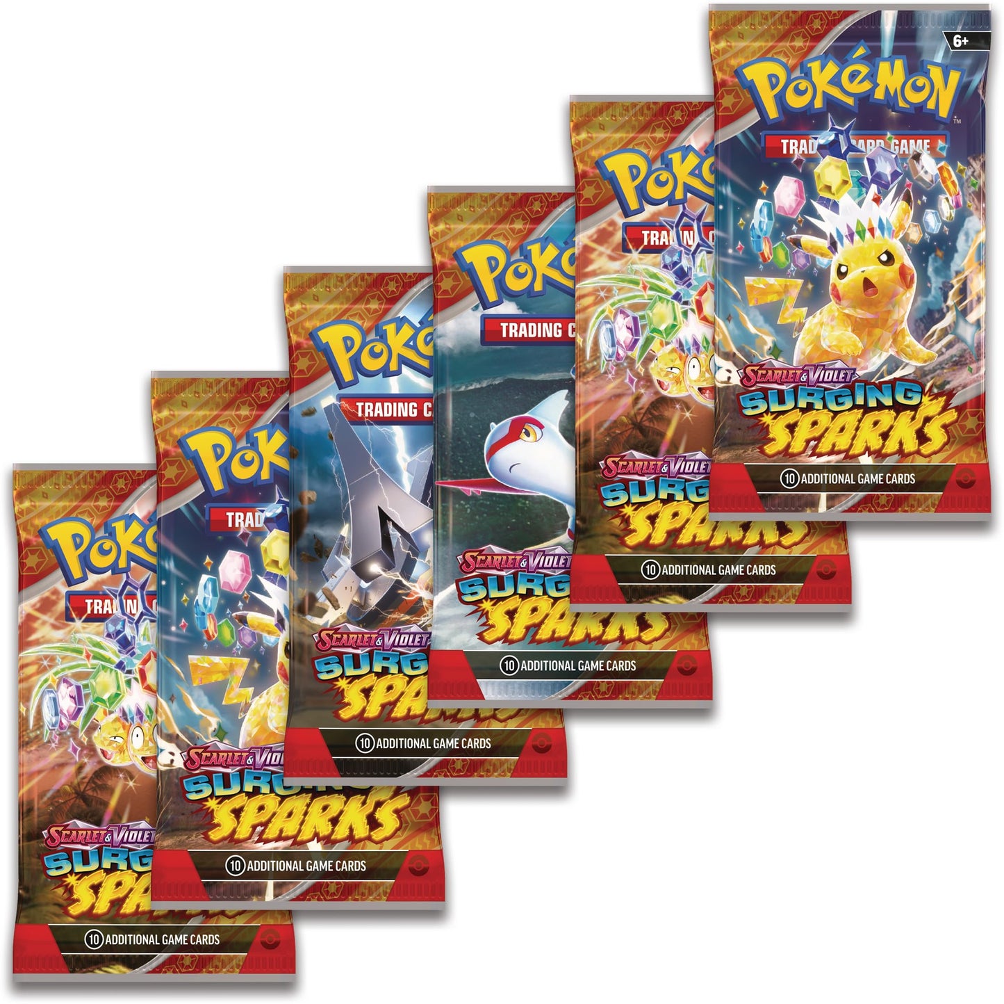 Pokemon Surging Sparks (SV08) Booster Pack